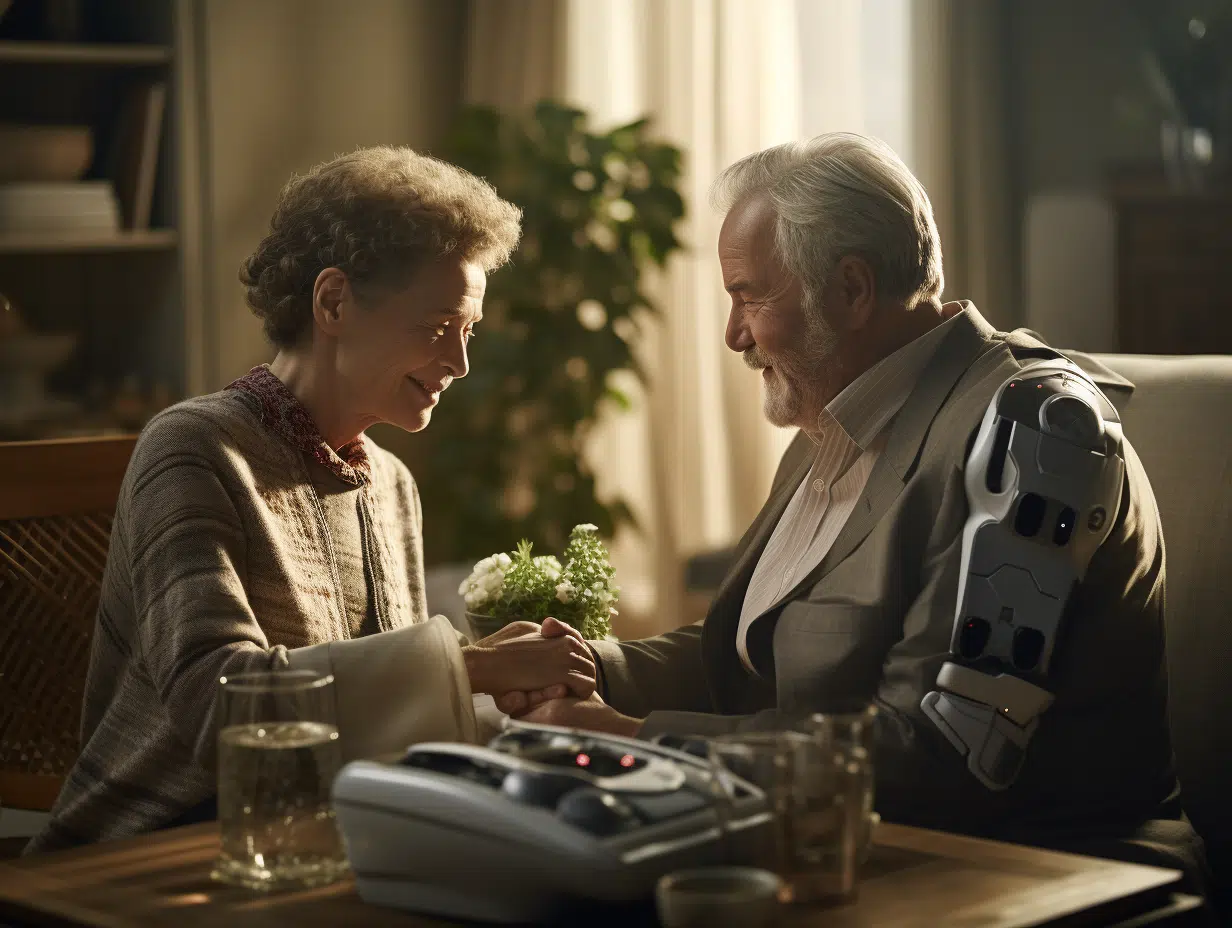 Robot assistant ElliQ pour seniors : innovation en aide à domicile