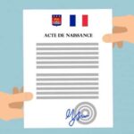 avoir un acte de naissance français