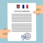 avoir un acte de naissance français