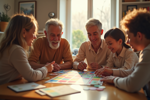 Jeux de société recommandés pour améliorer la mémoire des seniors