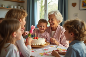 Célébration de la fête des grands-mères en Belgique avec traditions familiales