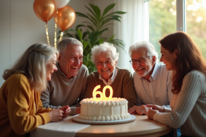 Célébration des 60 ans avec traditions et festivités variées