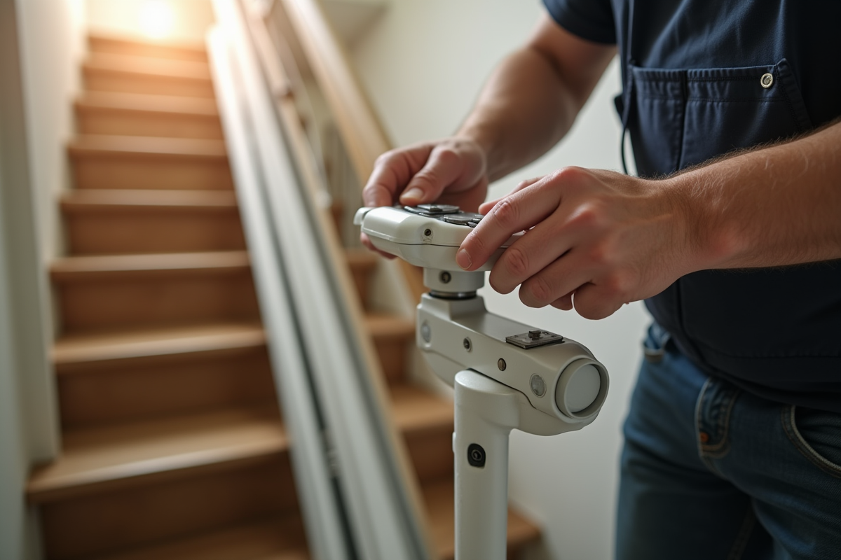 montage escalier
